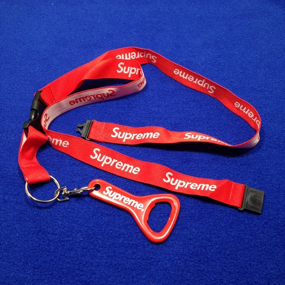 supreme bottle opener lanyard